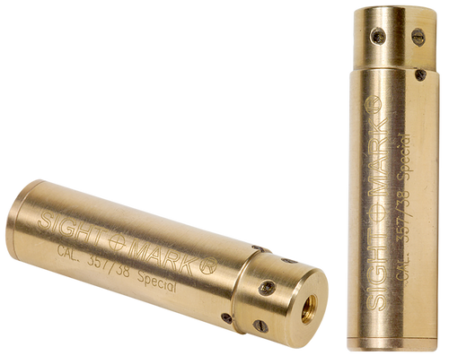Sightmark Boresight Red Laser for 38 Special/357 Mag Brass Includes Battery Pack & Carrying Case