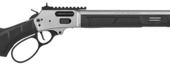 Smith & Wesson 1854 357 Magnum, 19.25" Threaded Barrel, Stainless Steel Rec, Black Synthetic Furniture, 10rd