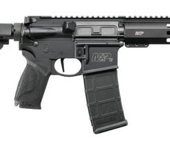 Smith & Wesson M&P 15 AR15 Pistol 5.56mm/223, 7.5" Barrel, Black, Adjustable Stabilizing Brace, Blast Diverter, M-Lok Handguard, 30rd