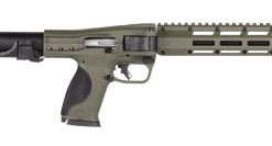 Smith & Wesson M&P FPC 10mm, 16.25" Barrel, Threaded 9/16X24, Cerakote Black, Olive Drab Green, Interch Backstraps, M-Lok, Optics Ready, Fixed...