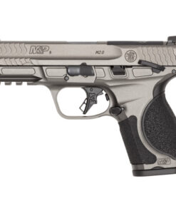 Smith & Wesson M&P M2.0 CA, 4" Barrel, Cerakote Tungsten, 3 Dot, Optics Ready, CORE, 2x10rd Mags, Loaded Chamber Ind, California Compliant