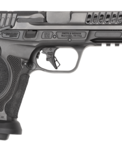 Smith & Wesson M&P M2.0 Competitor Heavy Duty 9mm, 5" Spiral Fluted Barrel, Thumb Safety, Armornite Black, Front Hiviz Night, Black Rear, Optics...