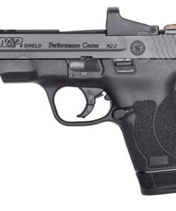 Smith & Wesson M&P Performance Center Shield Optic Package M2.0 9mm, 4" Barrel, Black, Red Dot Sight, 7rd