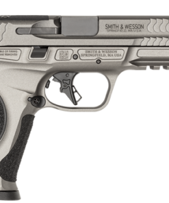 Smith & Wesson M&P9 M2.0 9mm, 4.625" Threaded Barrel, Gray Frame, Black Grip, Optic Ready, 17rd