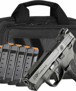 Smith & Wesson M&P9 Shield+ Bundle Micro Compact 9mm 3" Barrel Optic Ready 6 13rd Mags and Case