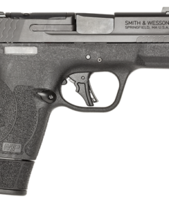 Smith & Wesson M&P9 Shield Plus LE Micro-Compact 9mm 3.70" Threaded Barrel, Optic Cut/Serrated Slide, Black Polymer Frame, 15 Rd