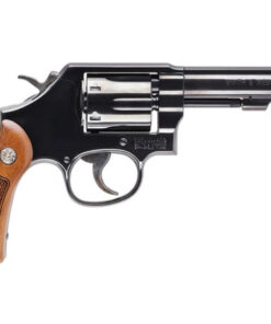 Smith & Wesson Model 10 Classic 38 Special +P, 4" Barrel, Black, Wood Grip, CA Compliant, 6rd