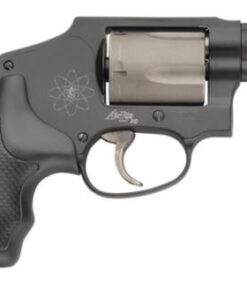 Smith & Wesson Model 340 Personal Defense J-Frame 357 Mag 5 Shot 1.88" Barrel, Titanium Cylinder, Black Finger Grooved Grip, Concealed Hammer