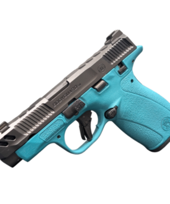 Smith & Wesson PC Bodyguard 2.0 Carry Comp Limited Edition Micro 380 ACP 3.10" Ported Barrel, Aztec Teal Frame, Manual Thumb Safety, 12 Rd & 10 Rd