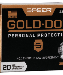 Speer Ammo Gold Dot Personal Protection 380 ACP 90gr, Hollow Point, 20rd Box