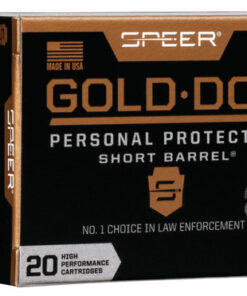 Speer Gold Dot Personal Protection .357 Mag, 135gr, Hollow Point Short Barrel, 20rd Box