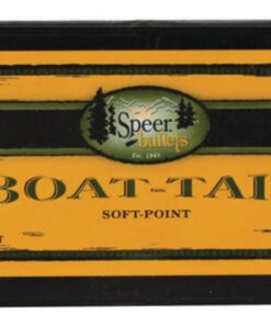 Speer Rifle 30 Caliber .308 165gr, Spitzer Boat Tail Soft Point 100 Box, NOT AMMO THESE ARE RELOADING BULLETS