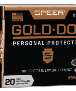 Speer Speer Gold Dot Personal Protection 9mm, 124gr, Hollow Point, 20rd Box