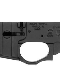 Spikes Lower Snowflake AR Platform Multi-Caliber Black Hardcoat Anodized