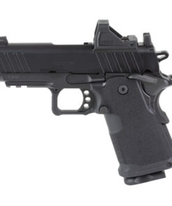 Springfield 1911 DS Prodigy, 3.5" Barrel, Cerakote Black, Night Sight, Viridian Green Dot, 4 x15rd Mags, Range Bag