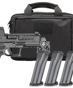 Springfield Echelon Gear Pac 9mm Luger 4" Barre, Optic Ready, Textured Grip, Viridian RFX-11 Green Dot, 4x 10 Rd Mags