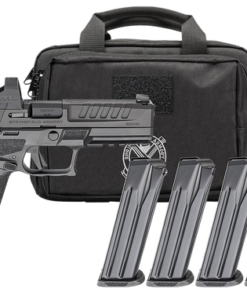 Springfield Echelon Optic Gear Pac 9mm 4.50" Barrel, Serrated Slide, Textured Grip, Viridian RFX-11 Green Dot, Ambidextrous, 15 Rd