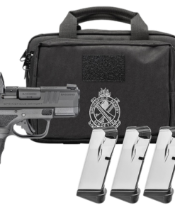 Springfield Hellcat OSP 380 ACP, 3" Barrel, Melonite Black, Textured Grip, Tritium Front Sight, Tactical Rear, Viridian Green Dot Optic, 3x13rd and...