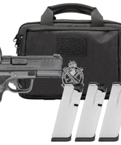 Springfield Hellcat Pro OSP Optic Gear Pac Compact 9mm 3.70" Barrel, Viridian RFX-11 Green Dot, Textured Grip, 4 Mags-17Rd & 15Rd