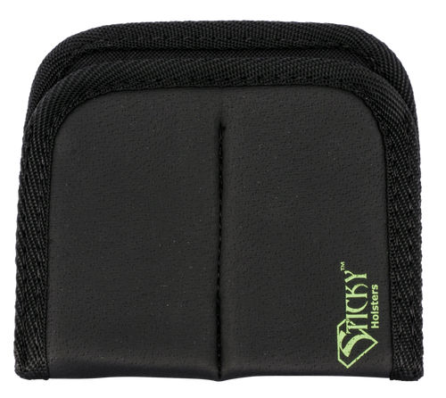 Sticky Holsters Dual Mag Sleeve, Mag Pouch/Light Holder, Ambidextrous, Inside the Waistband or Pocket, Black