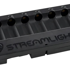 Streamlight 8-Unit Bank Charger Black SL-59/CR123A Battery 12V DC 20230