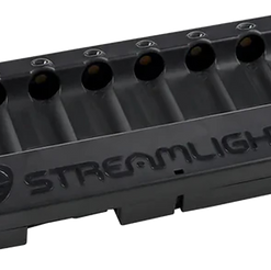 Streamlight 8-Unit Bank Charger Black SL-59/CR123A Battery 12V DC