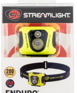 Streamlight Enduro Pro 15/25/50/90/145/200 Lumens White LED Bulb Black/Yellow 95 Meters Distance
