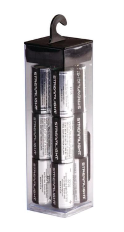 Streamlight Lithium Batteries, 3 Volt, 12 Pack