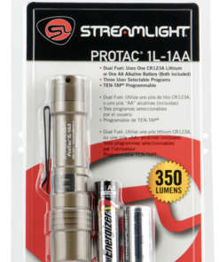 Streamlight ProTac 1L-1AA Everyday Carry Flashlight Coyote 40/150/350 Lumens White C4 LED