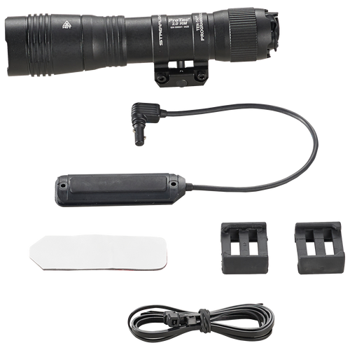 Streamlight Protac 2.0 Rail Mount, Weaponlight, Rechargeable, 2,000 Lumens, Fits 1913 Rails, Anodized Finish, Black, Includes SL-B50 Battery Pack,...
