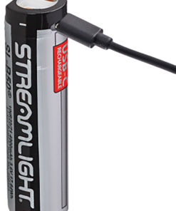 Streamlight SL-B50, USB-C Rechargeable Battery, 1 Pack, Black and Silver