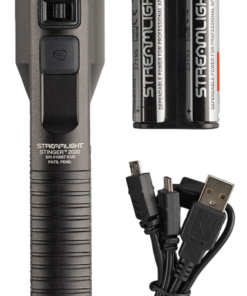 Streamlight Stinger LED Black Anodized Aluminum White LED 100/850/2000 Lumens 315 Meters Range