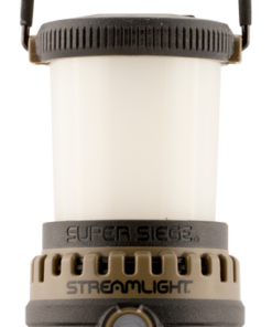 Streamlight Super Siege Lantern 1100/550/125 Lumens White LED/Red LED Lithium Ion Coyote