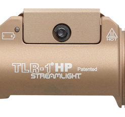 Streamlight TLR-1 HP, Weaponlight, 1,000 Lumens, Fits GLOCK Pattern and 1913 Rails, Flat Dark Earth