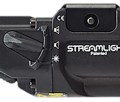 Streamlight TLR-1 RM Laser Black Anodized Aluminum, 500 Lumens White LED Bulb/Green Laser, 210 Meters Beam, Picatinny Rail Mount