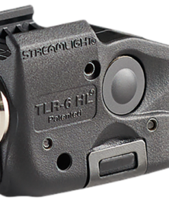 Streamlight TLR-6 HL, Tac Light with Green Laser, For S&W Shield 9/40, 300 Lumens, Matte Finish, Black, Includes Three SLB2 Batteries with USB-C...