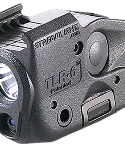 Streamlight TLR-6 Weapon Light Laser Springfield XD/Hellcat 100 Lumens Output White LED Light Red Laser 89 Meters Beam Rail Grip Clamp Mount Black...