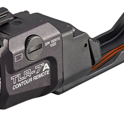 Streamlight TLR-7 A Weapon Light Contour Remote Compatible Glock Gen4-5, 140/500 Lumens Output, White LED Light, 131 Meters Beam, Rail Grip Clamp...