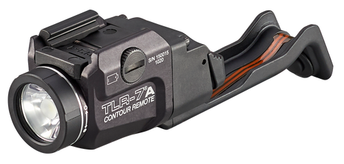 Streamlight TLR-7 A Weapon Light Contour Remote Compatible Glock Gen4-5, 140/500 Lumens Output, White LED Light, 131 Meters Beam, Rail Grip Clamp...