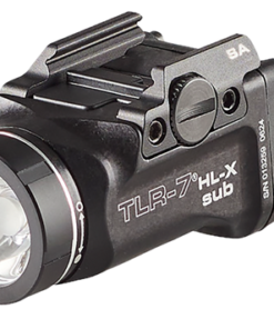 Streamlight TLR-7 HL-X Sub, Weaponlight, Fits Springfield Hellcat, 1,000 Lumens with SL-B9 Battery, 30 Minute Run Time, Matte Finish, Black with...