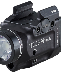 Streamlight TLR-8 Sub, White LED with Red Laser, Fits Sig P365/XL, 500 Lumens, Anodized Finish, Black, Includes (1) CR123a Battery, Low and High...