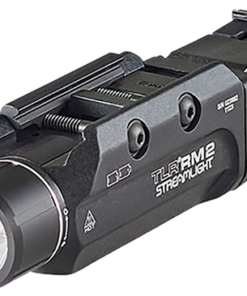 Streamlight TLR RM 2 Weapon Light For Long Gun 1000 Lumens Output White LED Light 200 Meters Beam 1913 Picatinny Rail Mount Black Anodized Aluminum