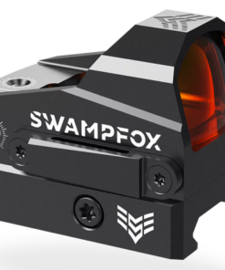 Swampfox Optics Kingslayer Black 1x22mm Tube 3MOA Green Dot Reticle Picatinny Rail Mount