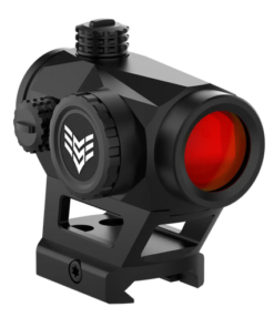 Swampfox Optics Liberator II Black 1x 22mm 2 MOA Multi-Reticle Red Reticle, 4 Choices