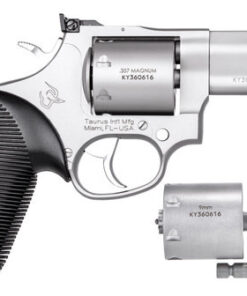 Taurus 692 Standard Revolver, .357/.38,/9mm, 3" Barrel, 7rd, Stainless Finish