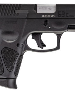 Taurus G3C 9mm, 3.26" Barrel, Black, Fixed Front Sight, Manual Thumb Safety, 12rd