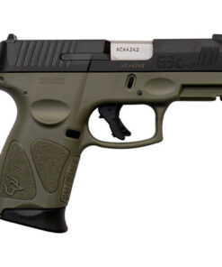 Taurus G3C *NIB* 9mm, 3.26" Barrel, MTS, Adjustable Rear, Black/OD Green, 12rd