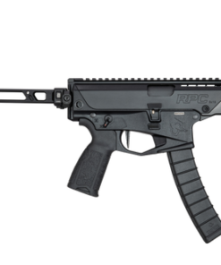 Taurus RPC 9mm 32rd,4.50" Matte Black Threaded Barrel, Steel Receiver Picatinny Rail, M-Lok Handguard, Black S.I. Brace, Black Rubber Grip,...