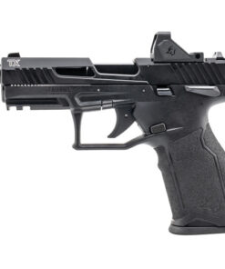 Taurus TX22 TORO Optic Package 22 LR, 4.6" Threaded Barrel, Anodized Black, Drift Adj Rear Serrated Sight, Fixed White Dot Front, Viridian RFX-11 3...
