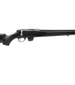 Tikka T1X Hunter 22 LR, 16" Threaded Barrel, Black, Drilled & Tapped, Oiled Stock, 5rd